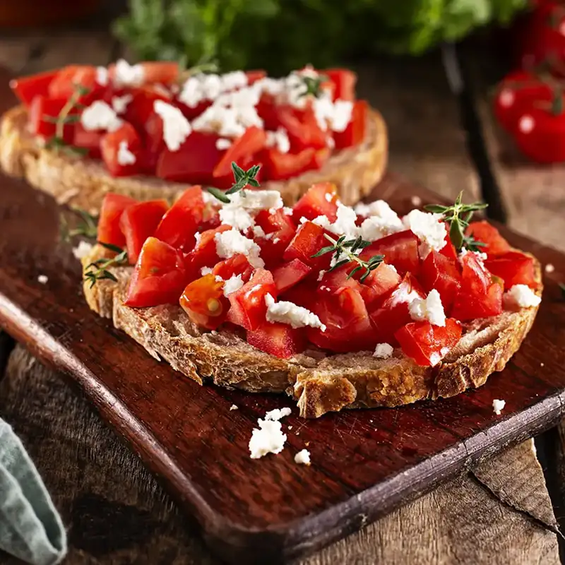 Goat Cheese and Fig Bruschetta
